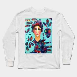 Painted Lady Long Sleeve T-Shirt